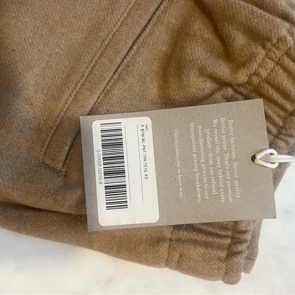 Everlane The Wool Flannel Pull-On Pant XS - Picture 5 of 9